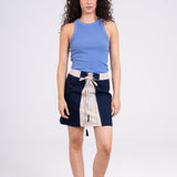 Strings Attached Mini Skirt