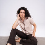 Knitted Short Sleeve Shirt