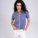 Knitted Short Sleeve Shirt