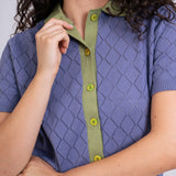 Knitted Short Sleeve Shirt