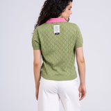Knitted Short Sleeve Shirt