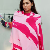 Pink Confetti Scarf