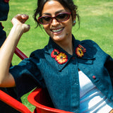 Denim Short Sleeve Shirt