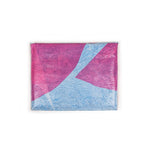 Pink Blue Laptop Case Back