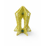 Mini Sculptural Lantern - Yellow