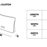 Sol Raffia Clutch - Prism