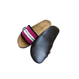 Footprint Slippers - Black