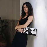 Luxe Lolita Shoulder Bag - White Confetti